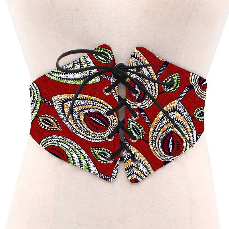 Ceinture corset avec lacet